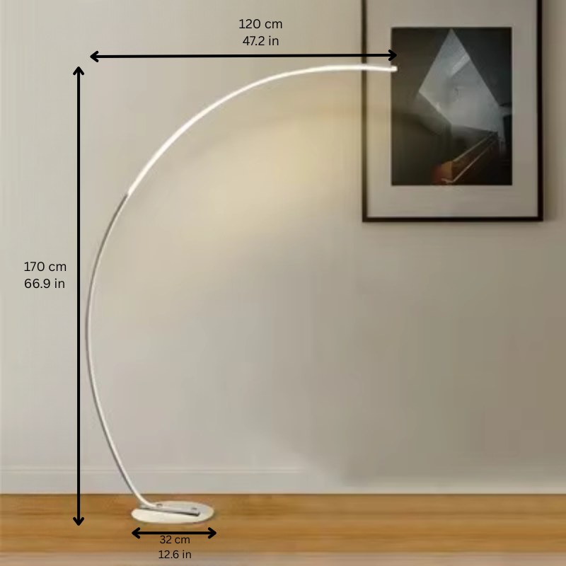 Arc-Shaped Nordic LED Floor Lamp