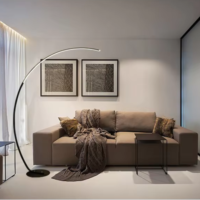 Arc-Shaped Nordic LED Floor Lamp