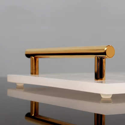 Luxury White Onyx Marble Bathroom Accessories – Mix and Match