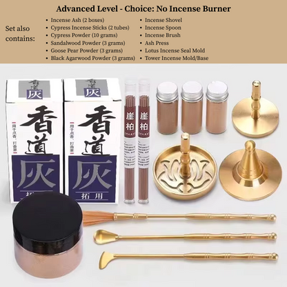 DIY Brass Incense Making Kit – Complete Zen Tool Set for Beginners and Masters