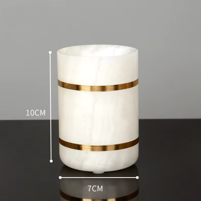 Luxury White Onyx Marble Bathroom Accessories – Mix and Match