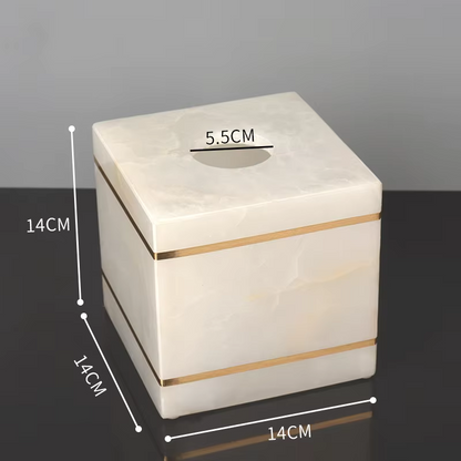 Luxury White Onyx Marble Bathroom Accessories – Mix and Match