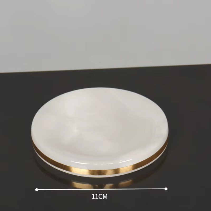 Luxury White Onyx Marble Bathroom Accessories – Mix and Match