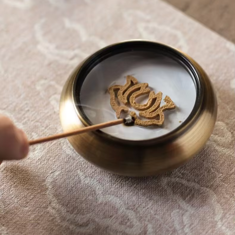 DIY Brass Incense Making Kit – Complete Zen Tool Set for Beginners and Masters