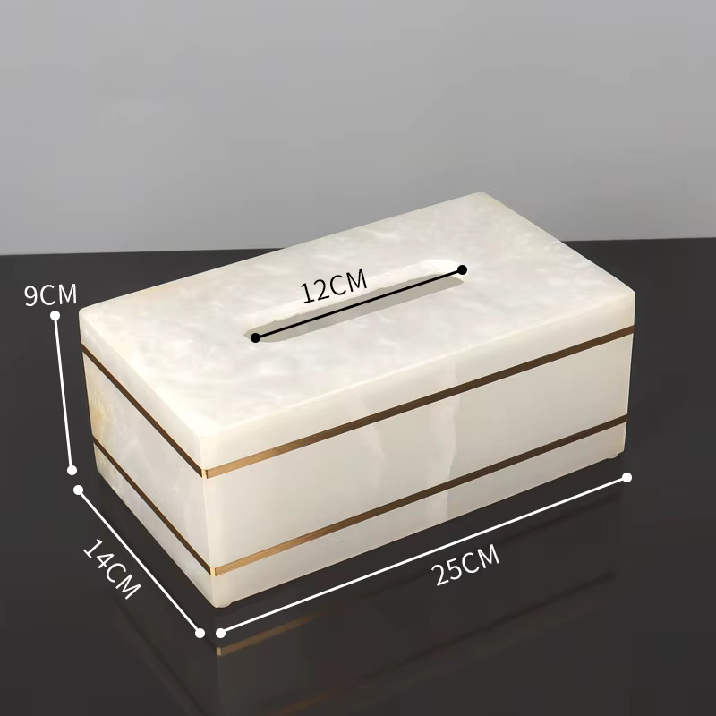 Luxury White Onyx Marble Bathroom Accessories – Mix and Match